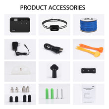 Load image into Gallery viewer, MASBRILL Electric Dog Fence, Underground Electric Dog Fence Rechargeable Dog Fence for Small Medium Large Dogs, 650 Ft Wire with 1 Collars