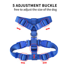 Load image into Gallery viewer, MASBRILL No Pull Dog Harness Soft Basic Nylon Adjustable Dog Vest Easy Walking Harness