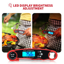 Load image into Gallery viewer, MASBRILL Digital Meat Thermometer for Grill and Cooking Ultra Fast Thermometer with Backlight Food Probe for Kitchen Outdoor Grilling and BBQ