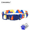 Load image into Gallery viewer, MASBRILL Dog Collar for Medium Dogs, Durable Nylon Dog Collars with Colorful Desige, Eyecatcher Looking and Comfortable Dog Collar
