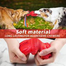Load image into Gallery viewer, MASBRILL Dog Squeaky Toy Indestructible Dog Chew Toys for Large Medium Aggressive Chewers, Tough Dog Teeth Cleaning Toys Bite Resistant, Natural Rubber Interactive Dog Toys for Boredom