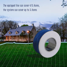 Load image into Gallery viewer, MASBRILL Electric Dog Fence, Underground Electric Dog Fence Rechargeable Dog Fence Collar 650 ft Wire with 2 Collars