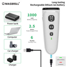 Load image into Gallery viewer, MASBRILL Ultrasonic Anti-Bark Dog Training Equipment and Ultrasonic Dog Repeller, Barking Control Devices Handheld and Portable Dog Bark Deterrent Devices