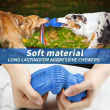 Load image into Gallery viewer, MASBRILL Dog Squeaky Toy Indestructible Dog Chew Toys for Large Medium Aggressive Chewers, Tough Dog Teeth Cleaning Toys Bite Resistant, Natural Rubber Interactive Dog Toys for Boredom