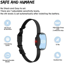 Load image into Gallery viewer, MASBRILL Small Dog Bark Collar - Smallest Anti Barking Collar for Small Medium Dogs - Small Most Humane Stop Barking Collar - No Shock Bark Collar - Safe Pet Bark Control