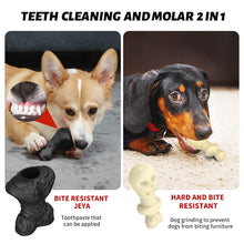 Load image into Gallery viewer, MASBRILL Halloween Skull Dog Toys– Durable Dog Toys for Aggressive Chewers & Chew Toy Non-Toxic, Pet Safe Toys, Food Safe Natural Rubber