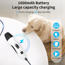 Load image into Gallery viewer, MASBRILL Dog Nail Grinder Upgraded - Professional 2-Speed Electric Rechargeable Pet Nail Trimmer Painless Paws Grooming & Smoothing for Small Medium Large Dogs & Cats