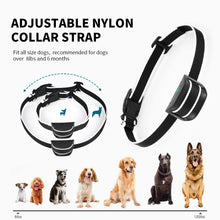 Load image into Gallery viewer, MASBRILL Small Dog Bark Collar, No Bark Collars Anti Barking Collar for Small Dogs Small Most Humane Stop Barking Collar Rechargeable Bark Collar with 7 Sensitivity and Intensity Beep Vibration Black