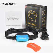 Load image into Gallery viewer, MASBRILL Bark Collar for Small Dogs, Rechargeable Dog Bark Collar , Humane No Bark Collar for Small/Medium Dogs