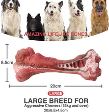 Load image into Gallery viewer, MASBRILL Dog Toys Indestructible Dog Chew Toys for Large Breed Aggressive Chewers Tough Dog Teething Toys for Pet Teeth Cleaning, Natural Rubber Interactive Dog Toys for Boredom