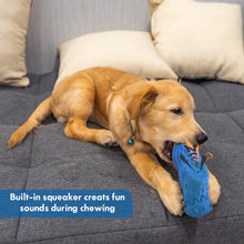 Load image into Gallery viewer, MASBRILL Squeaky Dog Toy Large Dog Chew Toys for Aggressive Chewers Rubber Dog Shoes Shape Toothbrush Toys