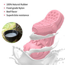 Load image into Gallery viewer, MASBRILL Squeaky Dog Toy Large Dog Chew Toys for Aggressive Chewers Rubber Dog Shoes Shape Toothbrush Toys