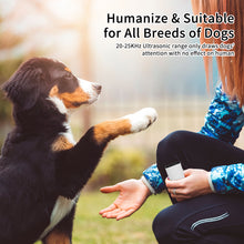 Load image into Gallery viewer, MASBRILL Ultrasonic Anti-Bark Dog Training Equipment and Ultrasonic Dog Repeller, Barking Control Devices Handheld and Portable Dog Bark Deterrent Devices