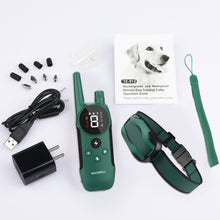 Load image into Gallery viewer, MASBRILL Dog Training Collar with Remote Shock Collar for Medium Large Dogs Rechargeable Waterproof Dog Bark Collar 2000Ft Range