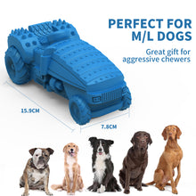 Load image into Gallery viewer, MASBRILL Squeaky Indestructible Durable Dog Chew Toys for Teething Non-Toxic Natural Rubber Interactive Dog Toys