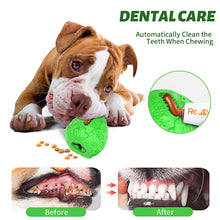 Load image into Gallery viewer, MASBRILL Rubber Dog Chew Toys, Treat Food Dispensing Dog Toys for Teeth Cleaning, Interactive Dog Toys for Small Medium Large Dogs