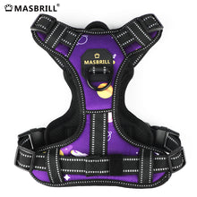 Load image into Gallery viewer, MASBRILL No Pull Dog Harness, Reflective Dog Vest with Handle No Choke Soft Padded Dog Harness for Small Medium Large Dog