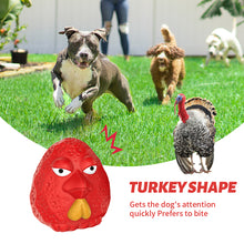 Load image into Gallery viewer, MASBRILL Rubber Dog Chew Toys, Treat Food Dispensing Dog Toys for Teeth Cleaning, Interactive Dog Toys for Small Medium Large Dogs