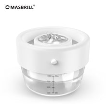 Load image into Gallery viewer, MASBRILL Cat Fountain Water Fountain, 1L Automatic Pet Water Fountain, Cat Dog Water Dispenser with Auto Power Off Pump, Ultra Quiet Pet Drinking Fountain for Cats, Dogs