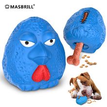 Load image into Gallery viewer, MASBRILL Rubber Dog Chew Toys, Treat Food Dispensing Dog Toys for Teeth Cleaning, Interactive Dog Toys for Small Medium Large Dogs