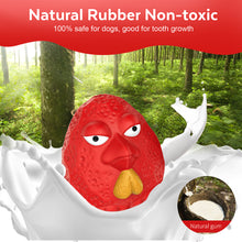 Load image into Gallery viewer, MASBRILL Rubber Dog Chew Toys, Treat Food Dispensing Dog Toys for Teeth Cleaning, Interactive Dog Toys for Small Medium Large Dogs