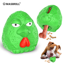 Load image into Gallery viewer, MASBRILL Rubber Dog Chew Toys, Treat Food Dispensing Dog Toys for Teeth Cleaning, Interactive Dog Toys for Small Medium Large Dogs