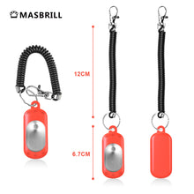 Load image into Gallery viewer, MASBRILL Dog Clicker for Training, Dog Training Clicker with Wrist Strap,Lightweight Easy to Use, Pet Training Clicker for Cats Puppy Bird Horse Behavioral Training-2 Pack
