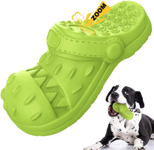 Load image into Gallery viewer, MASBRILL Squeaky Dog Toy Large Dog Chew Toys for Aggressive Chewers Rubber Dog Shoes Shape Toothbrush Toys