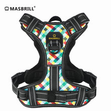 Load image into Gallery viewer, MASBRILL No Pull Dog Harness, Reflective Dog Vest with Handle No Choke Soft Padded Dog Harness for Small Medium Large Dog