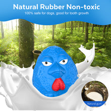 Load image into Gallery viewer, MASBRILL Rubber Dog Chew Toys, Treat Food Dispensing Dog Toys for Teeth Cleaning, Interactive Dog Toys for Small Medium Large Dogs