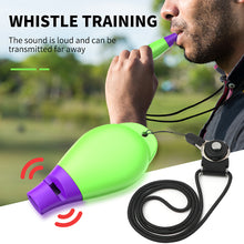 Load image into Gallery viewer, MASBRILL Dog Clickers for Training and Dog Whistle 2 in 1 with Wrist Strap-Puppy Training Clickers Pet Training Clicker for Cats Birds Horses-2Pcs