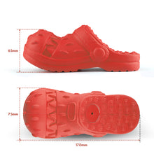 Load image into Gallery viewer, MASBRILL Squeaky Dog Toy Large Dog Chew Toys for Aggressive Chewers Rubber Dog Shoes Shape Toothbrush Toys