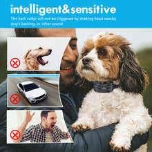 Load image into Gallery viewer, MASBRILL Dog Bark Collar Waterproof No Shock Collar Rechargeable Anti Bark Collar, No Bark Collar for Medium Large Dogs,