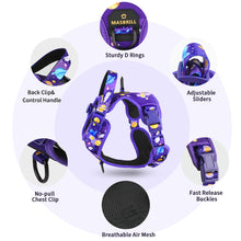 Load image into Gallery viewer, MASBRILL No Pull Dog Harness, Reflective Dog Vest with Handle No Choke Soft Padded Dog Harness for Small Medium Large Dog