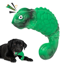 Load image into Gallery viewer, MASBRILL Dog Toys for Aggressive Chewers, Durable Chameleon Chew Toys for Small to Large Breeds-Interactive Toys with Fun Squeaky Sound for Boredom,Beef Flavor
