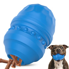 Load image into Gallery viewer, MASBRILL Fillable Dog Toys for Fetch &amp; Chew, Interactive Dog Toys for Aggressive Chewers, Treat Dispener for Smart Dogs, Boredom Busters, Beef Flavored

