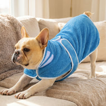 Load image into Gallery viewer, MASBRILL Dog Drying Towel for Small to Large Dogs, Absorbent Pet Bathrobe Coat with Adjustable Strap, Quick Dry Dog Towel for After Bath &amp; Swim &amp; Cold Weather
