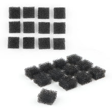 Load image into Gallery viewer, MASBRILL 24 Pcs Replacement Foam Filters for Automatic Dog and Cat Water Fountains,Pet Waterer Foam Pre-Filters Black
