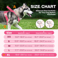 Load image into Gallery viewer, MASBRILL Reflective Dog Harness No Pull Dog Vest Harness with Handle, Breathable Padded Dog Chest Harness Adjustable for Medium Dog-Blue
