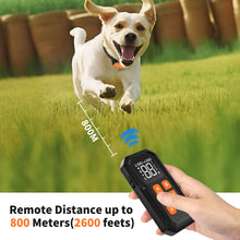 Load image into Gallery viewer, MASBRILL Wireless 2-in-1 Dog Fence and Training System，Adjustable Control Range 30 to 990 Feet, Safe Effective No Randomly Over Correction
