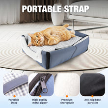 Load image into Gallery viewer, MASBRILL 2-in-1 Dog Bed &amp; Cat Bed with Soft Plush Entrance – Pet House for Indoor Puppy and Kittens with Anti-Slip Bottom, Foldable &amp; Waterproof
