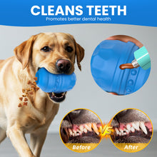 Load image into Gallery viewer, MASBRILL Fillable Dog Toys for Fetch &amp; Chew, Interactive Dog Toys for Aggressive Chewers, Treat Dispener for Smart Dogs, Boredom Busters, Beef Flavored
