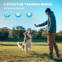 Load image into Gallery viewer, MASBRILL Shock Collar for Small Dogs -Dog Training Collar with Remote, Waterproof Rechargeable dog Collar with Beep , Vibration, Safe Shock and Security Lock, 180 Days Long Standby
