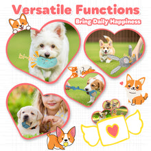 Load image into Gallery viewer, MASBRILL 10 Pack Puppy Chew Toys , Dog Toys for Small Dogs with Ropes, Treat Ball and Plush Squeaky to Keep Them Busy, Grey Rabbit
