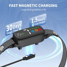 Load image into Gallery viewer, MASBRILL Dog Bark Collar for Small Medium Dogs, Effective No-Bark Collar, Smart Barking Collar, Rechargeable Anti Barking Training Collar with 7 Adjustable Sensitivity Beep Vibration Shock (Black)
