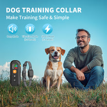 Load image into Gallery viewer, MASBRILL Shock Collar for Small Dogs -Dog Training Collar with Remote, Waterproof Rechargeable dog Collar with Beep , Vibration, Safe Shock and Security Lock, 180 Days Long Standby
