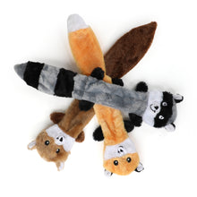 Load image into Gallery viewer, MASBRILL Squirrel Dog Squeaky Toys, 3PCS Crinkle Plush Dog Toys for Teething Chewing- No Stuffing&amp;With Soft Squeaker , Best Birthday Gift For Puppy to Large Size Breeds
