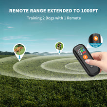 Load image into Gallery viewer, MASBRILL Shock Collar for Small Dogs -Dog Training Collar with Remote, Waterproof Rechargeable dog Collar with Beep , Vibration, Safe Shock and Security Lock, 180 Days Long Standby
