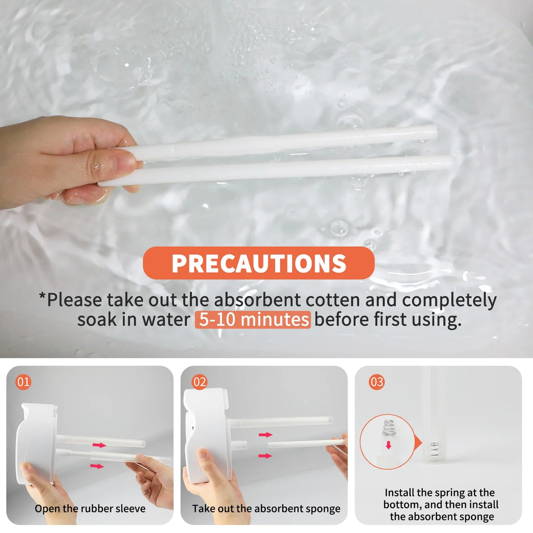 4 X Absorbent Cotten Filter Replacement for Masbrill Humidifier