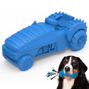 MASBRILL Squeaky Indestructible Durable Dog Chew Toys for Teething Non-Toxic Natural Rubber Interactive Dog Toys